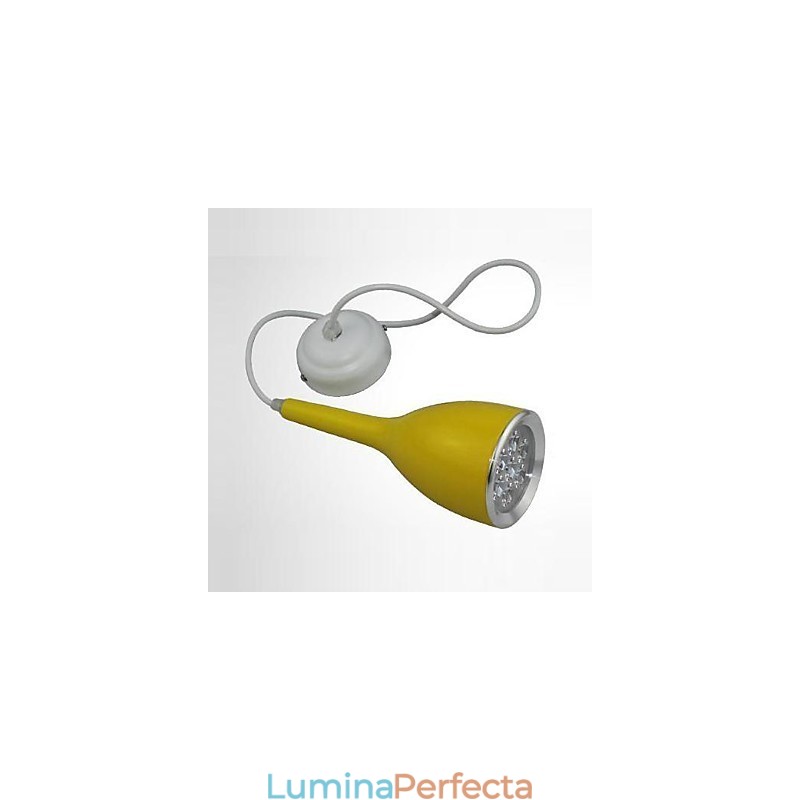 Lampă suspendată din metal, modernă, contemporană, pictură cu glob