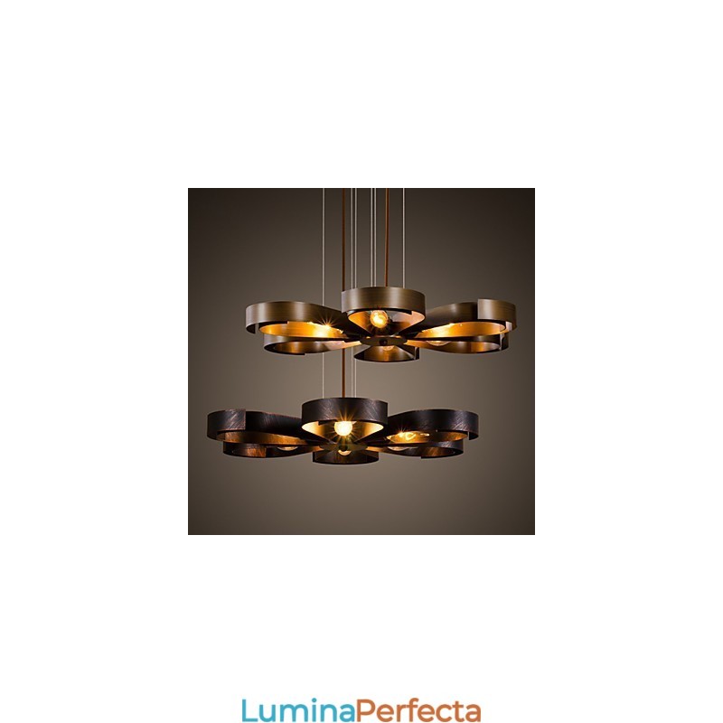 Plafoniere retro clasice din metal Lampe suspendate simple Lampă suspendată cafenea