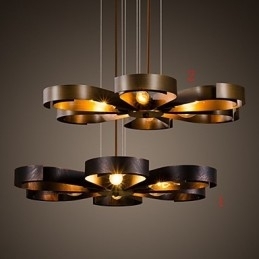 Plafoniere retro clasice din metal Lampe suspendate simple Lampă suspendată cafenea