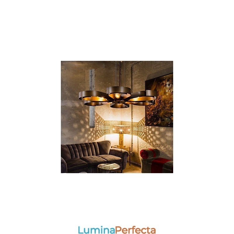 Plafoniere retro clasice din metal Lampe suspendate simple Lampă suspendată cafenea