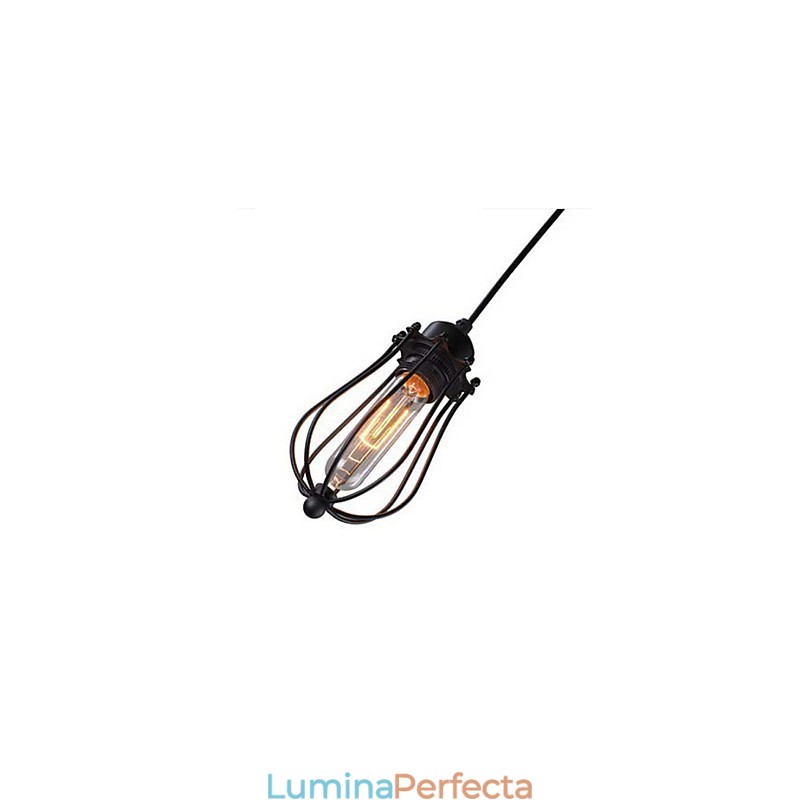 Cuști minuscule droplight Edison mese lampa pandantiv de restaurare nt moduri lumina Candelabru cafenea