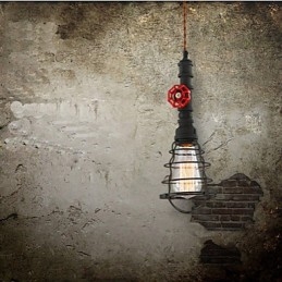 Lampă retro americană Industrial Wind