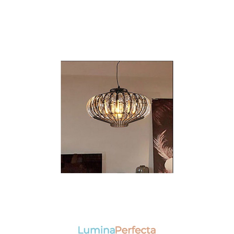Candelabru de cristal simplu Candelabru Iron Art Creative