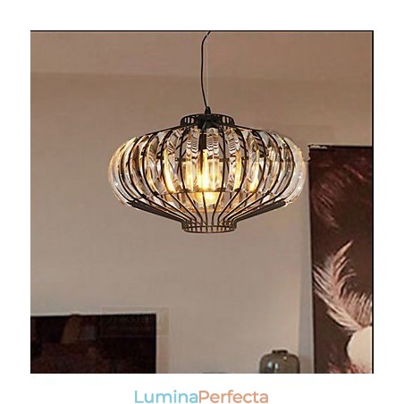 Candelabru de cristal simplu Candelabru Iron Art Creative Candelabru de cristal simplu Candelabru Iron Art Creative