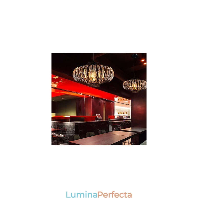 Candelabru de cristal simplu Candelabru Iron Art Creative