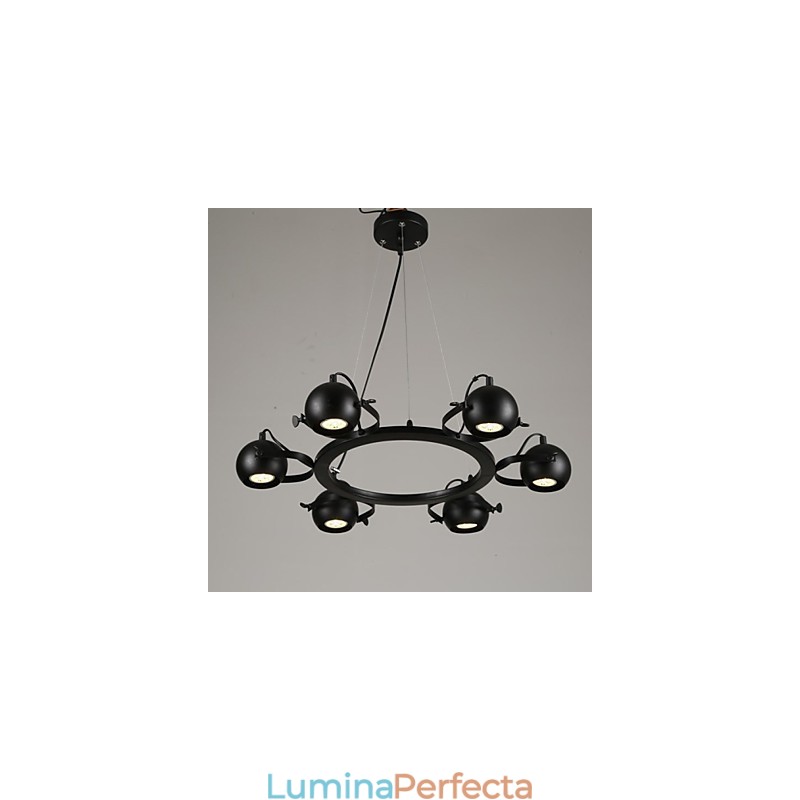 Candelabru de epocă Candelabru de vânt industrial creativ din fier