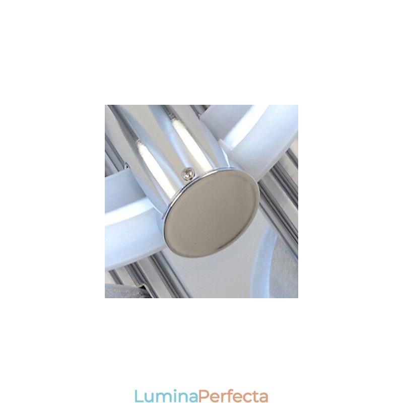 Candelabru Modern Argintiu 3 Lumini
