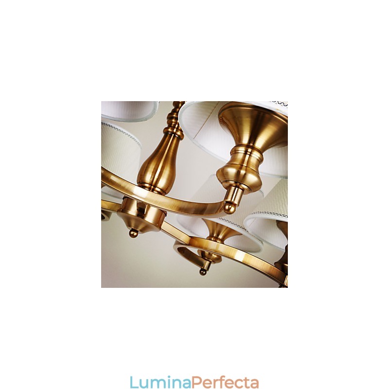 Rustic Lodge Vintage Mini Candelabru din metal galvanizat