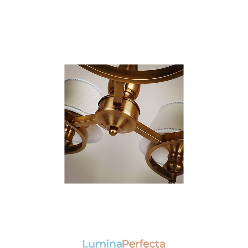 Rustic Lodge Vintage Mini Candelabru din metal galvanizat