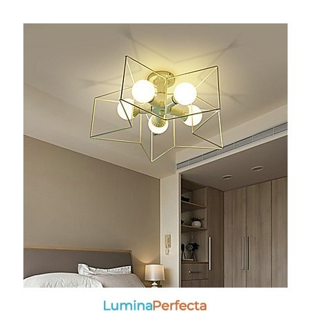 3W Vintage Country Painting Metal Pandantiv Garaj