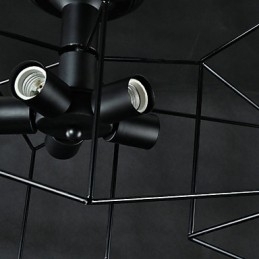 3W Vintage Country Painting Metal Pandantiv Garaj