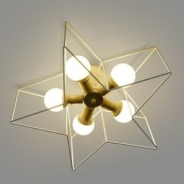 3W Vintage Country Painting Metal Pandantiv Garaj