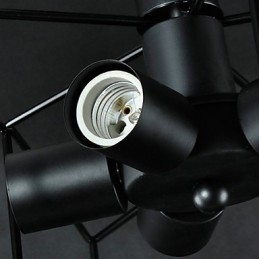 3W Vintage Country Painting Metal Pandantiv Garaj