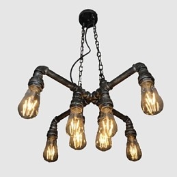 Lampa de mansardă are rolul de vânt industrial creativ, restabilind căile antice Conduit Droplight