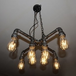 Lampa de mansardă are rolul de vânt industrial creativ, restabilind căile antice Conduit Droplight