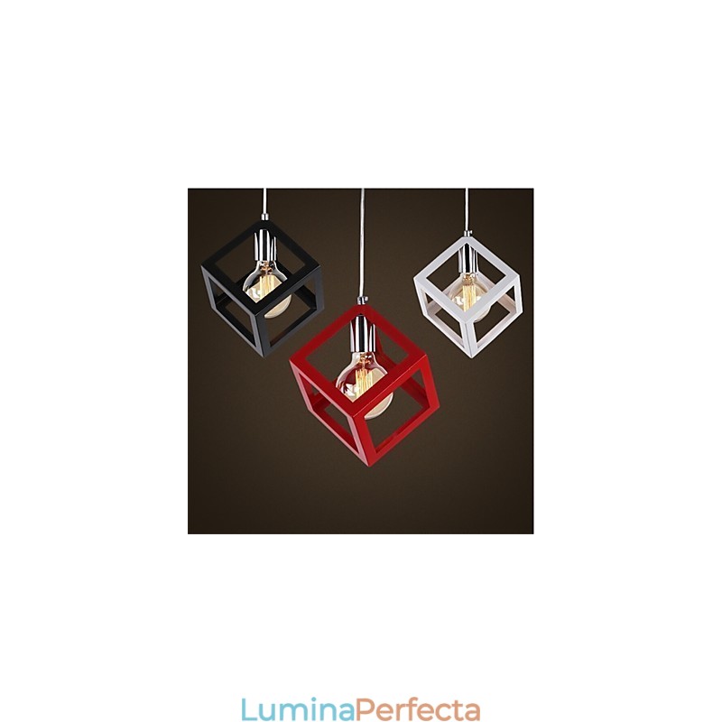 Candelabru de artă din fier în formă de cușcă de păsări retro american