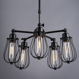 Plafoniere retro clasice din metal Lampe suspendate simple Lampă suspendată cafenea