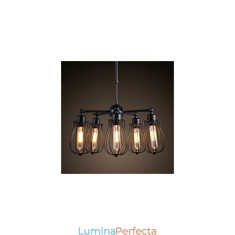 Plafoniere retro clasice din metal Lampe suspendate simple Lampă suspendată cafenea