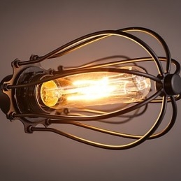 Plafoniere retro clasice din metal Lampe suspendate simple Lampă suspendată cafenea