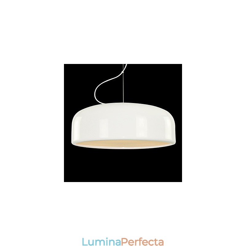 Lampă suspendată cu pictură cu bol retro