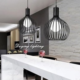 Fier forjat Mese Candelabru Cafe Shop Grenade Droplight