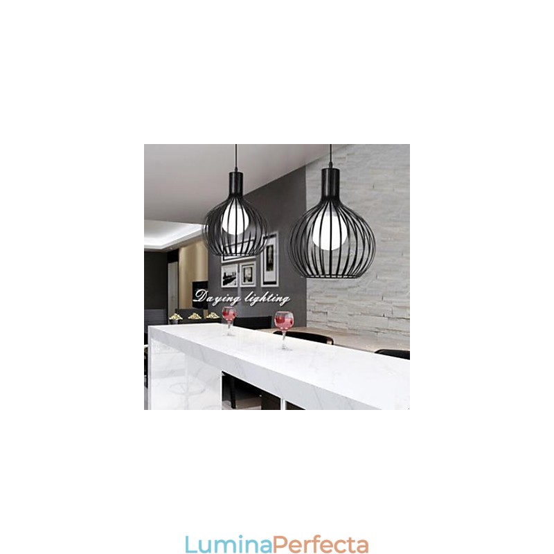 Fier forjat Mese Candelabru Cafe Shop Grenade Droplight