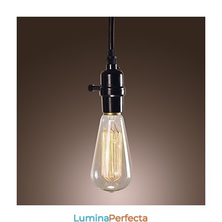 Lampă suspendată tradițională clasică vintage în stil mini