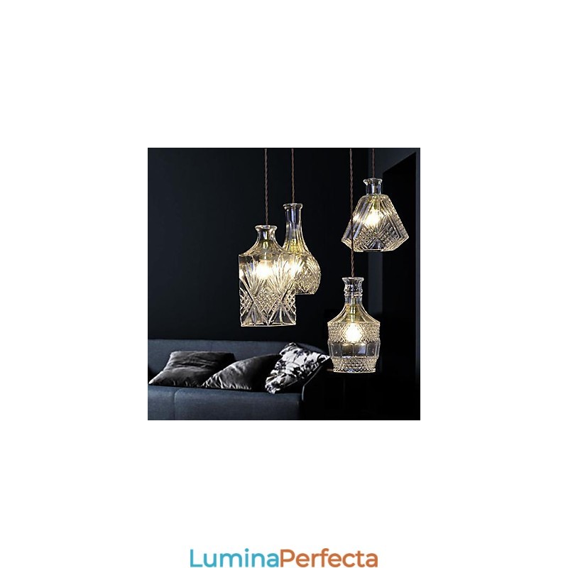 Candelabru din metal în stil mini modern și contemporan
