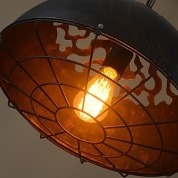 Plafoniere retro clasice din metal Lampe suspendate simple Lampă suspendată cafenea