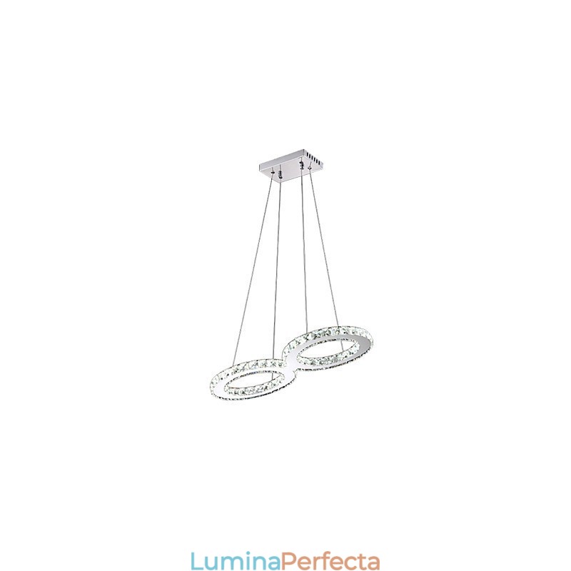 Lumină suspendată de tavan din cristal Candelabru Corpuri de iluminat