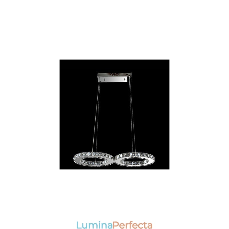 Lumină suspendată de tavan din cristal Candelabru Corpuri de iluminat