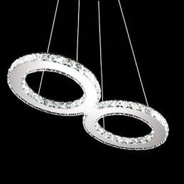 Lumină suspendată de tavan din cristal Candelabru Corpuri de iluminat
