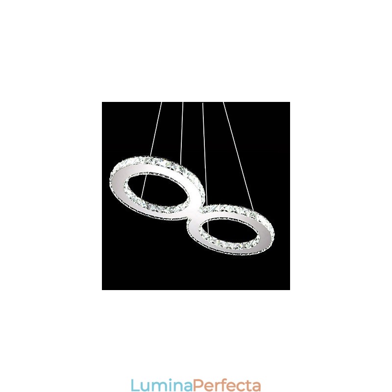 Lumină suspendată de tavan din cristal Candelabru Corpuri de iluminat