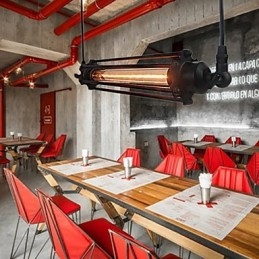 Candelabru retro Loft Pendant Lampă clasică vintage Lampă Country Metal Light