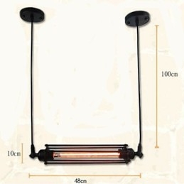 Candelabru retro Loft Pendant Lampă clasică vintage Lampă Country Metal Light