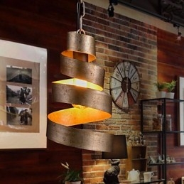 Lampă retro din fier Candelabru în stil industrial minimalist modern