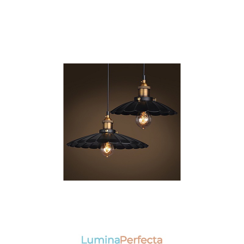 Lampă suspendată în stil european clasic, retro, metal, droplight