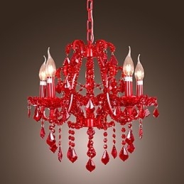 Candelabru contemporan modern din metal cromat din cristal
