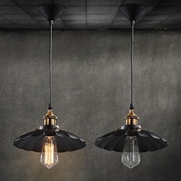 Lampă suspendată în stil european clasic, retro, metal, droplight