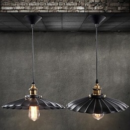 Lampă suspendată în stil european clasic, retro, metal, droplight