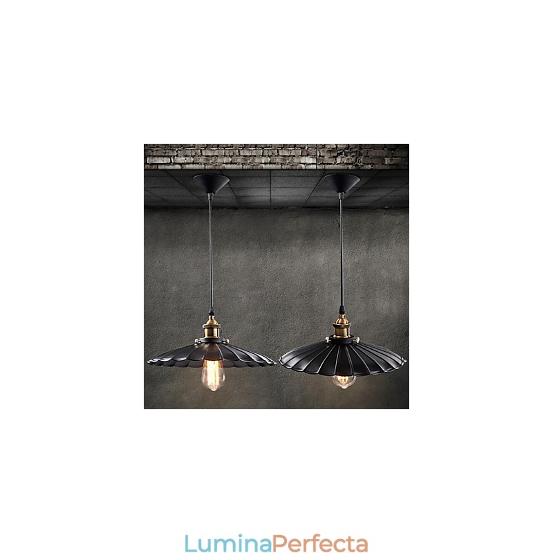 Lampă suspendată în stil european clasic, retro, metal, droplight