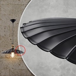 Lampă suspendată în stil european clasic, retro, metal, droplight