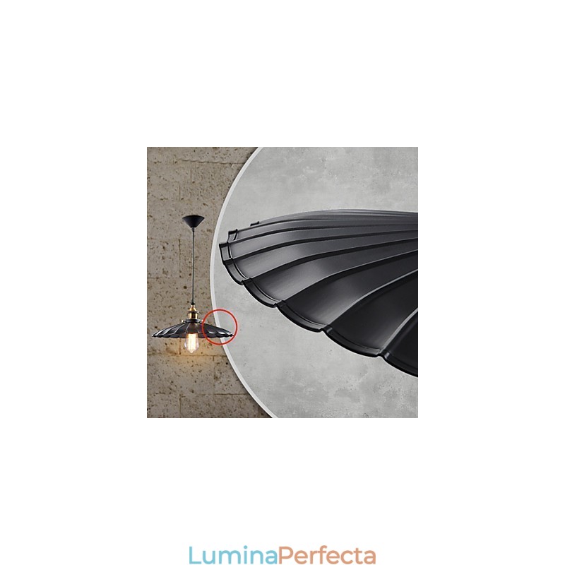 Lampă suspendată în stil european clasic, retro, metal, droplight