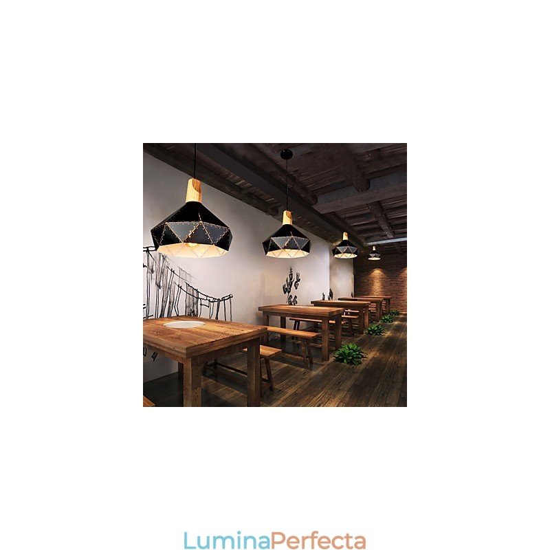Plafoniere retro clasice din metal Lampe suspendate simple Lampă suspendată cafenea