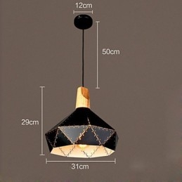 Plafoniere retro clasice din metal Lampe suspendate simple Lampă suspendată cafenea