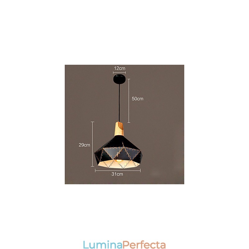Plafoniere retro clasice din metal Lampe suspendate simple Lampă suspendată cafenea
