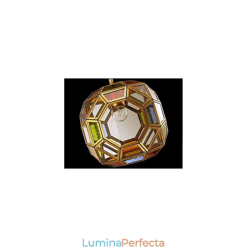 Lămpi de verandă Lampă de balcon Candelabru mic din cupru exotic