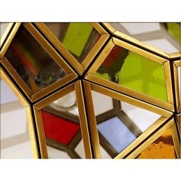 Lămpi de verandă Lampă de balcon Candelabru mic din cupru exotic