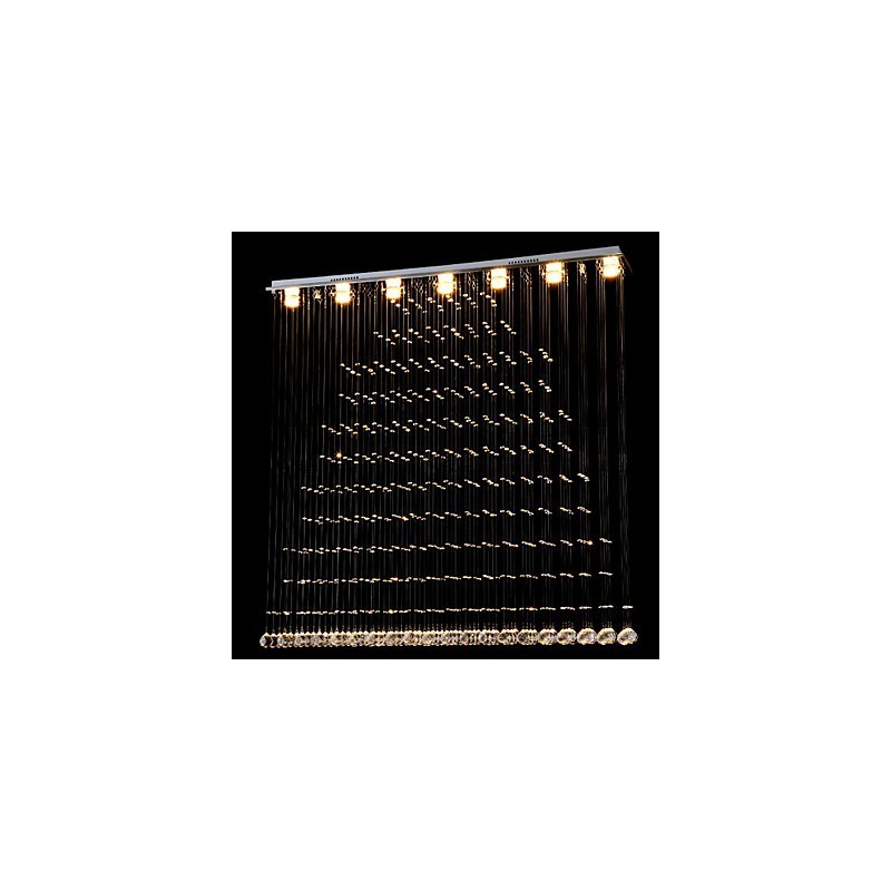 K9 Crystal Pendant Lampă Suspendată Sârmă Candelabru Iluminare Plafoniere