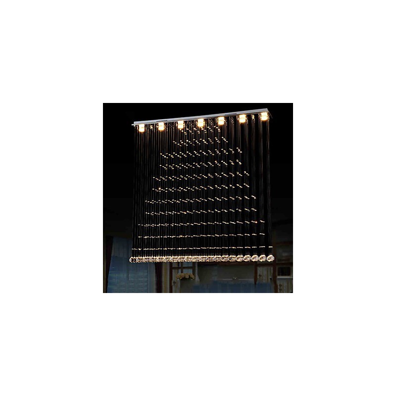 K9 Crystal Pendant Lampă Suspendată Sârmă Candelabru Iluminare Plafoniere